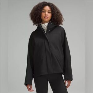 Lululemon RepelShell Cinch-Back Rain Jacket with Fleece Liner